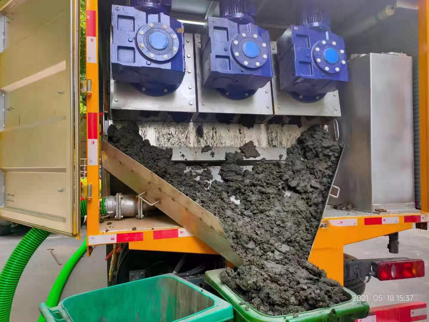 田林化粪池清掏城市维护站-泥浆净化干湿分离处理